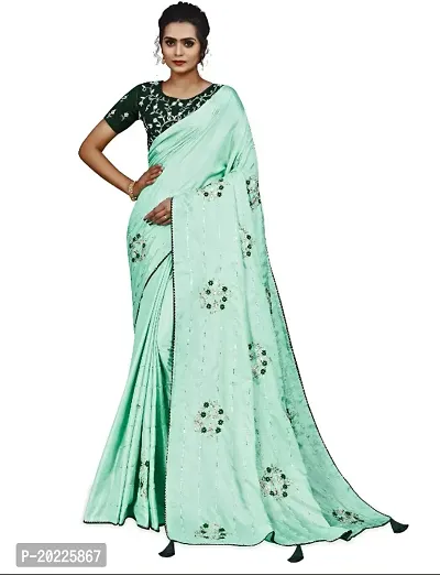 Embroidered WIth Sequence Saree
