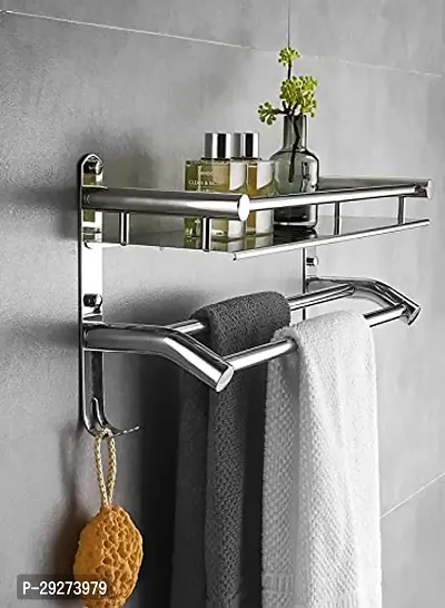 Rakmap Stainless Steel Towel Rod for Bathroom-thumb4