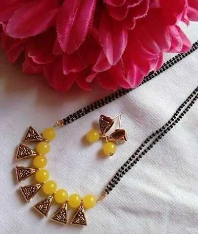 Beautiful Alloy Beads Mangalsutras for Women