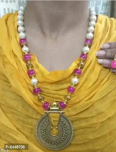 Beautiful Alloy Beads Jewellery Set for Women-thumb0