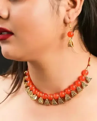 Women Alloy Jewellery Set 