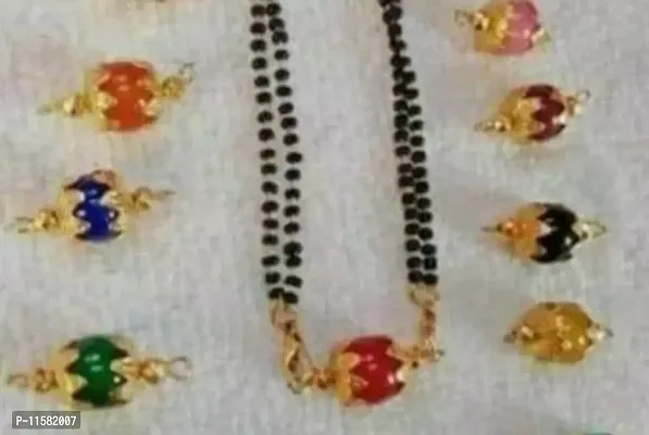 MULTI 8 COLOUR CHANGABLE MANGALSUTRA SET