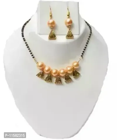 Elegant Mangal Sutras for Women with Earring