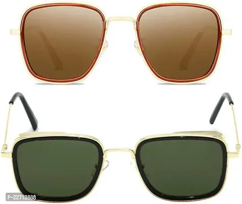 Sunglass For Men Pack Of 2-thumb2