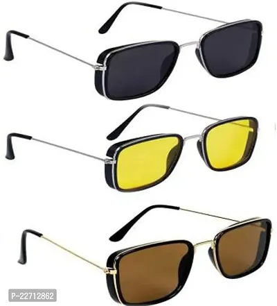 Sunglass For Men Pack Of 3