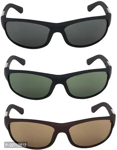 Sunglass For Men Pack Of 3-thumb2