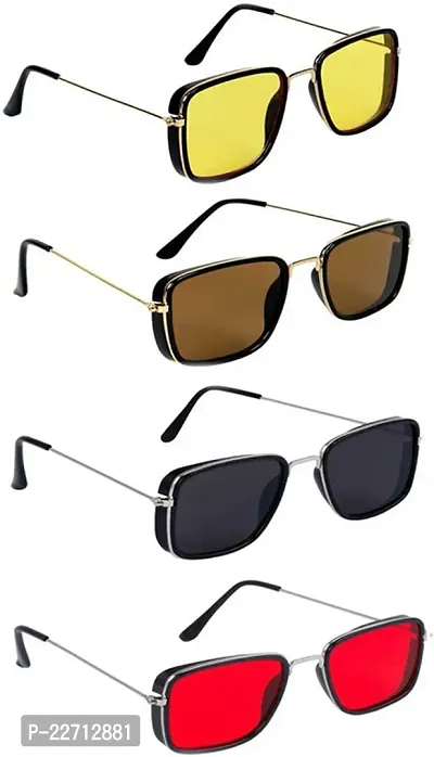 Sunglass For Men Pack Of 4