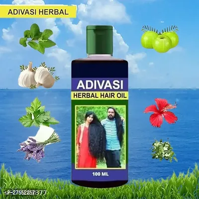 Adivasi Herbal Hair Oil For All Type Of Hair(100 Ml)-thumb0