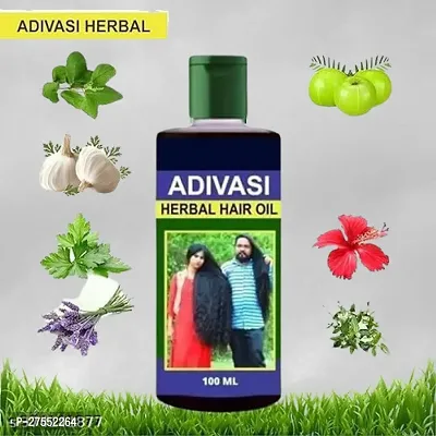 Adivasi Hair Oil For All Type Of Hair Problem Herbal Growth Hair Oil  (100 Ml)-thumb0