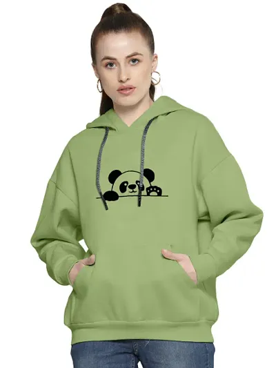 Women Full Sleeve Hooded Sweatshirt