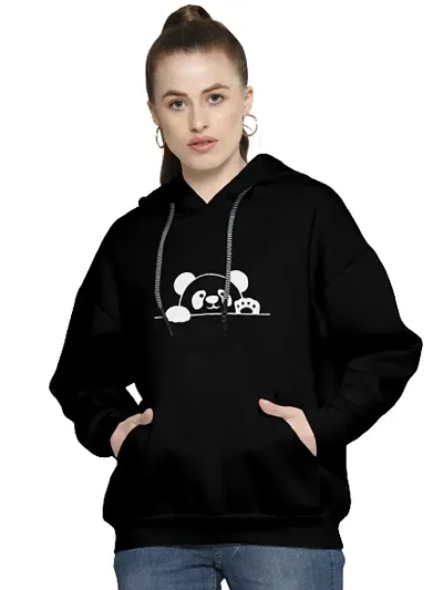 Women Full Sleeve Hooded Sweatshirt