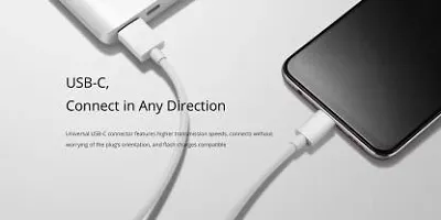 Unbreakable 3 A/35 W  Fast Charging 1.0 M Type C Cable for Smartphones-thumb1