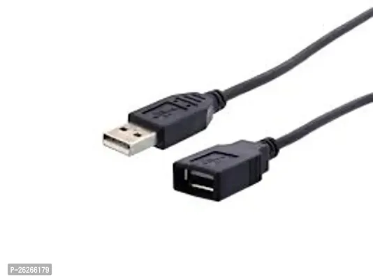 USB 3.0 Male A To Female A Extension Cable SuperSpeed 5GBps For Laptop/PC/Mac/Printers (150cm - 4.5 Foot - 1.5M), Black-thumb0