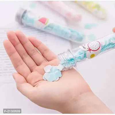 GJSHOP Soft Paper Soap In Flower Design Tube Shape Bottle Assorted/Random Color-thumb2