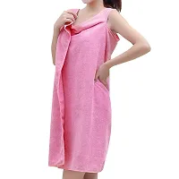 GJSHOP Wearable Absorbent Bath Towel Fast Dry Magic Women Beach Spa Bathrobes Bath Skirt Lady (Multi Color)-thumb4