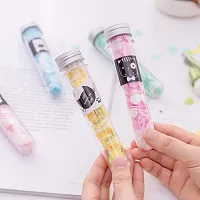 GJSHOP Travel Soft Paper Soap In Flower Design Tube Shape Bottle (Multicolor set of 2)-thumb4