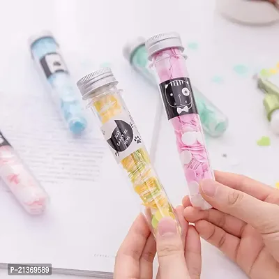 GJSHOP Soft Paper Soap In Flower Design Tube Shape Bottle Assorted/Random Color-thumb5