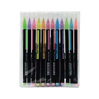 Neon pen 12 Pcs Gel Pens Set Color Gel Pens-thumb2