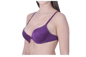 OMLAVIDA Women's Front Open Padded Push-Up Bra-thumb1