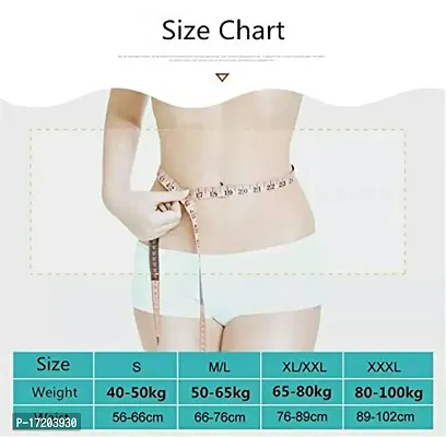 Wave FashionWomen's No Roll Down Tummy Control Shapewear (Color- Skin) Size- XXL Beige-thumb5