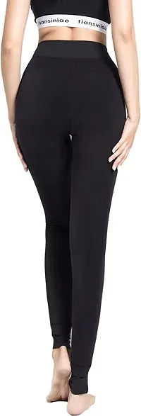 Buy Geifa Ladies Leggings with Pockets for Lycra & Spandex High