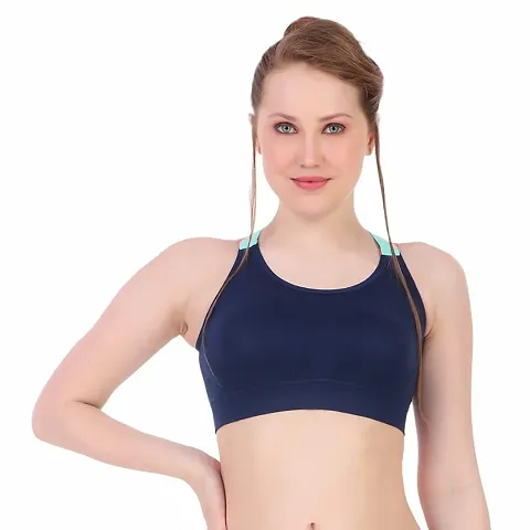 Buy POOJARAGENEE Women's Pure Cotton Sports Bra for Gym, Athletic, Yoga  Online In India At Discounted Prices