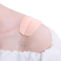 Women's Soft Silicone Bra Strap Cushions Holder Comfortable Non-Slip Shoulder Pads For Pain Relief In Skin-thumb3