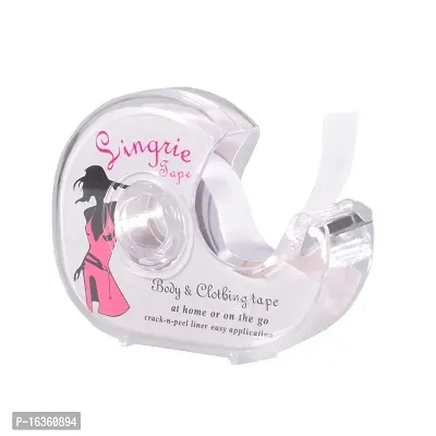 Body Double Sided Tape Lingerie Tape Adhesive with Dispenser for Body Clothing Butt Dress Secret