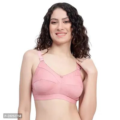 Stylish Multicoloured Cotton Blend Solid Bra For Women Pack Of 3-thumb4