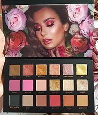 18Shades Rose Gold Eyeshadow Palette with Mirror - Shimmer, and Matte Eye Shadow 10 g (multicolor)-thumb2