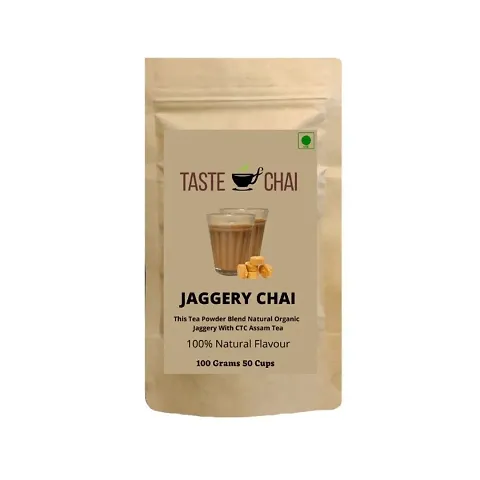 Zero Sugar Ayurvedic Tea; Jaggery Chai Tea Powder, Kadak Masala Chai Multipack