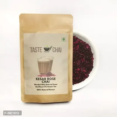 Kesar Rose Chai Patti ( Kesar Rose Tea ) 100 Gm 50 Cups