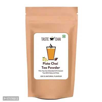Pista Flavoured CTC Chai Tea Powder-Flavour Tea 250 Gm 125 Cups