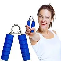 Hand Gripper Wrist Exerciser Fitness Foam Hand Grip for Physiotherapy Stretching Hand strengtheners for Men Women Pack of 2-thumb1