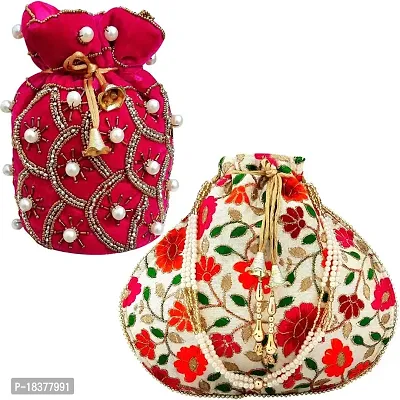 Buy Red Pearl Handwork Indian Purse, Clutches, Clutch by Heer Online in  India - Etsy | Bridal handbags, Fancy clutch purse, Red clutch bag