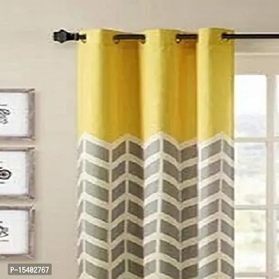 PVR Fashion?.3D Printed Beautifully Desgin Polyester Fabric Curtainss - Pack of 1 Curtains with Eyelet Ring for Door (7 feet) (4 x 7 Door) abcd99999-thumb2