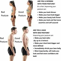 Position Correction Back Brace Body Support Fitness Health Doctor Belt-thumb3