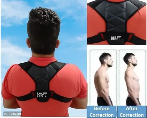 Posture Corrector Adjustable Belt Clavicle Brace for Back Pain Back  Abdomen-thumb2