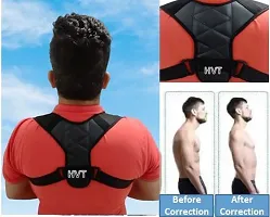 Posture Corrector Adjustable Belt Clavicle Brace for Back Pain Back  Abdomen-thumb1