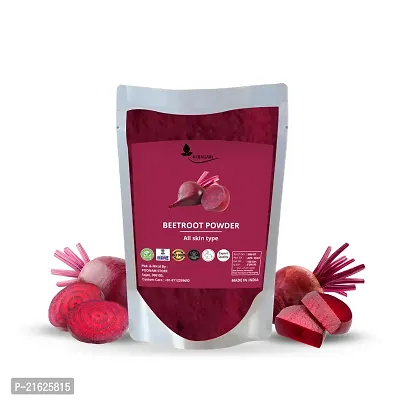 Kojagari Beetroot Powder | Bright and Glowing Skin Detan, Blemishes, Pigmentation, Tanning Removal Facepack -Man and Womannbsp;-nbsp;(100nbsp;gm-thumb0