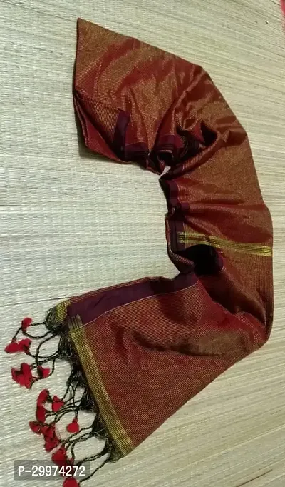 Latest Beautiful Cotton Saree with Blouse piece