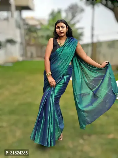 Stylish Saree with Blouse Piece for Women-thumb0