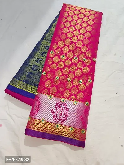 Brocade Pattu Silk Cotton Saree-thumb3