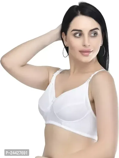 Stylish Polycotton Bra For Women-thumb0