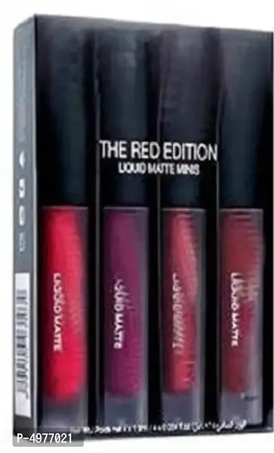 HUDABEAUTY The Red Edition (RED, 4*1.9 ml)  (Red, 7.6 ml)