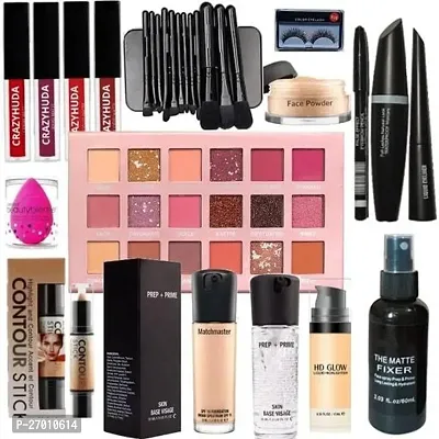 Professional Waterproof Makeup KIt Set With All Products For All Types Of Skin For Girls  Women