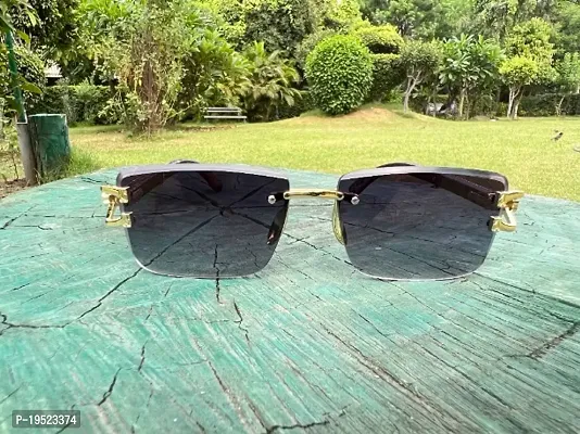 Plastic Narrow Rectangle Sunglasses | boohooMAN USA