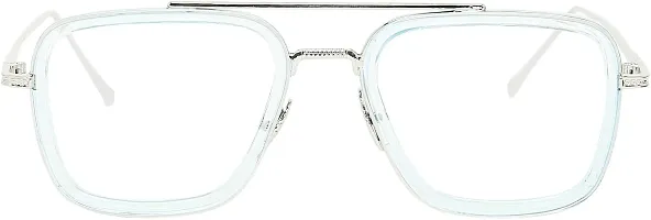 UV Protection Edith  Tony Stark Sunglasses | For Men  Women | transparent (Clear)-thumb1