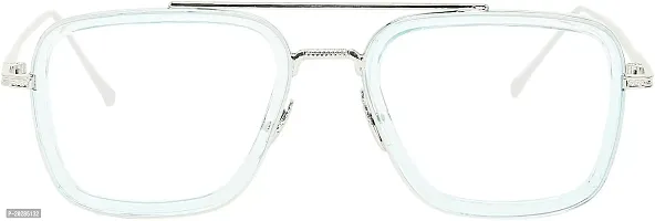 UV Protection Edith  Tony Stark Sunglasses | For Men  Women | transparent (Clear)-thumb2