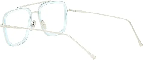 UV Protection Edith  Tony Stark Sunglasses | For Men  Women | transparent (Clear)-thumb3